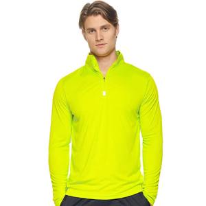 แจ็คเก็ตเสื้อเจอร์ซีย์แขนยาวมีซิปสีทึบออกแบบได้ตามต้องการ - Product Image 1