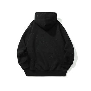 Sudaderas con Capucha de Cielo Estrellado para Parejas, Primavera, Otoño, Invierno, Holgadas, Versátiles, de Felpa, para Hombre y Mujer - Product Image 4