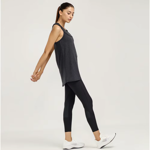 Derniers modèles de vêtements de sport gilets de fitness de couleur noire pour femmes vêtements Offre Spéciale femmes débardeur sexy sans manches pour l'été - Product Image 5