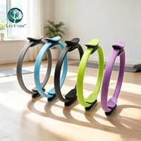 Anillo de Pilates de Fibra de Vidrio LEECORK, Círculo Mágico, Anillo de Fitness Resistente para Entrenamiento en Casa, Gimnasio, Ejercicio, Venta al Por Mayor