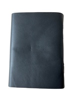 Journal à couverture rigide en cuir vintage Croix celtique Design unisexe Deckle Edge papier écologique 200 pages planificateur boîte-cadeau