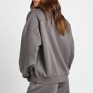 Conjunto Deportivo Cálido y Cómodo de Sudadera y Pantalones Jogger de Alta Calidad para Mujer / Conjunto de 2 Piezas de Corte Holgado para un Estilo Elegante para Compradores al por Mayor - Product Image 5