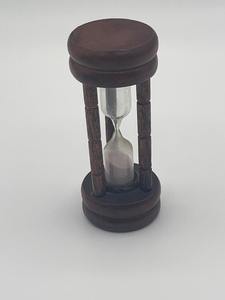 Ensemble de sabliers décoratifs en bois, horloges à sable intemporelles, accent pour table, étagère, décoration de la maison et du bureau - Product Image 2