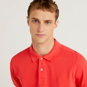 Venta al por mayor OEM Plus Size 100% algodón manga corta personalizada camiseta lisa Golf ocio bordado deporte Polos para hombres - Product Image 6