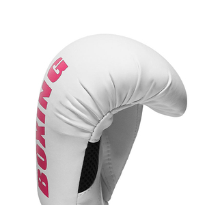 Gants de boxe avec logo personnalisé Meilleure vente Gants de boxe de haute qualité Meilleur prix Fabricant pakistanais Gants de boxe de combat en cuir PU pour hommes - Product Image 3