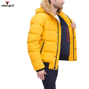 แจ็กเก็ตแบบขนเป็ดคอตั้งของผู้ชายเสื้อแจ็คเก็ตกันลมกันน้ำกันฝนและหิมะสำหรับฤดูหนาว - Product Image 3