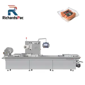 Thermoforming Commercial Industrial Plant Factory Vacuum Sealer Packaging Machine For Sausage Cheese