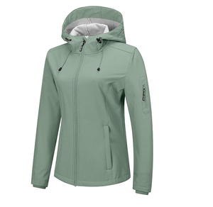 Veste de moto softshell pour homme avec capuche, imperméable, respirante, décontractée, épaisse, confortable à porter - Product Image 3