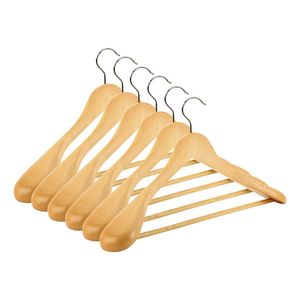 DRIVEN <b>COAT</b> HOT SELLING WHOLESALE <b>WOODEN</b> HANGERS for Displaying Clothes Bags in Kitchen Wardrobe or Bathroom - Product Image 4