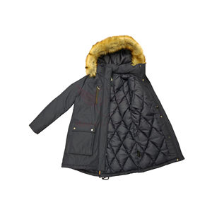 Top Quality Women Parka Big Fur Collar Hooded Thick Warm Long Removable Coats Breathable Women's Parkas From Pakistan - Product Image 5