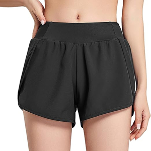 Activewear Short de tennis en polyester pour femmes Fabricant de gros Short d'entraînement en polyester pour femmes Short en polyester pour femmes - Product Image 2