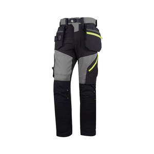 Pantalon de travail Cargo pour hommes de haute qualité personnalisable vêtements de travail de sécurité robustes 100% Polyester étui imperméable antibactérien - Product Image 1
