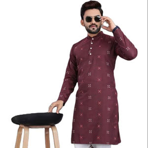 New Presenting Festivals Special Cotton Fabric <b>Men's</b> <b>Kurta</b> with <b>Pajama</b> <b>for</b> wholesale - Product Image 1