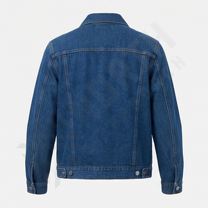 Chaqueta Vaquera Clásica de Moda para Hombre, Cuello Alto, Reversible, Moderna, Duradera, Informal, de Alta Gama para Invierno - Product Image 2