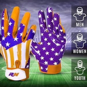 Gants personnalisés pour les joueurs de football/Concevez vos propres gants de récepteur de football américain - Product Image 5