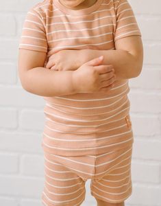 Conjunto de Pijamas de Lana Ecológicos para Bebé de 12 Meses a 8 Años, Unisex, Acanalados, Suaves, de Spandex/Algodón, Ajuste Cómodo para Dormir a Diario - Product Image 3