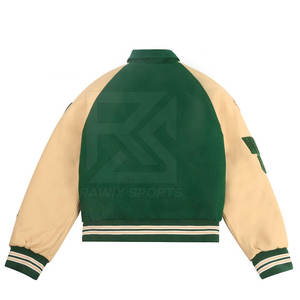 Manches longues dernière conception veste d'hiver de haute qualité hommes sport Lettermen veste d'hiver - Product Image 3