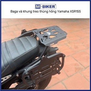 แร็คและโครงติดตั้งกล่องข้างอะลูมิเนียมอัลลอยด์สำหรับรถมอเตอร์ไซค์ Yamaha XSR155 รุ่น Mbiker Ph Kin - Product Image 5