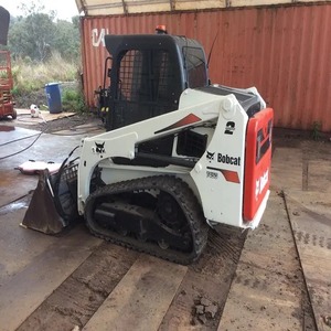 Minicargadora Bobcat S70 a precio asequible S160, S130 con tracción sobre orugas, carga nominal de 2 toneladas, cargadora frontal personalizable - Product Image 4