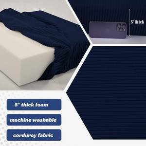 Meilleure qualité couleur unie carré sarrasin coussin de méditation coussins de chaise coussin de sol pour salon - Product Image 2