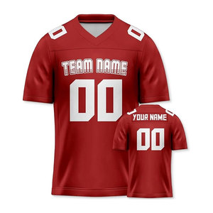 Camiseta de fútbol impresa transpirable personalizada para hombres con nombre personalizado y conjuntos de números estilo servicio OEM disponible - Product Image 3