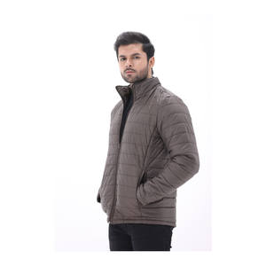 Chaqueta de Invierno Acolchada para Hombre con Logotipo Personalizado, de Alta Calidad, Impermeable, Cortavientos, Transpirable, con Capucha, Tallas Grandes, Estilo Urbano - Product Image 3