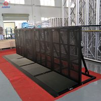 Podium en aluminium, barrières de sécurité pour concerts, barrières de contrôle de foule pour événements, clôtures de sécurité, location de barrières Mojo