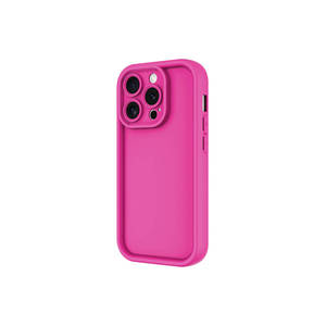 Coque de téléphone en silicone liquide premium ASMA Pineapple Design pour iPhone 15 Pro Max vert foncé avec protection de l'appareil photo - Product Image 6