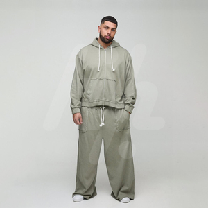<b>Men</b> Training Wear Set Custom Logo Sweatsuit Polyester Cotton Slim Fit Pant Jogger Suit Stripe <b>Tracksuits</b> For <b>Mens</b> - Product Image 1