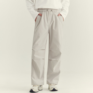 Custom Logo Men's <b>Stacked</b> <b>Joggers</b> Casual Street Wear Sweatpants with Pocket Flare Cargo Pants Straight Pattern Flat Front Style - Product Image 1