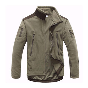 Chaqueta Polar con Capucha para Hombre, Chaqueta Sherpa para Exteriores, Abrigo Térmico para Camping y Caza, Microforro Polar, Camuflaje de Invierno - Product Image 1