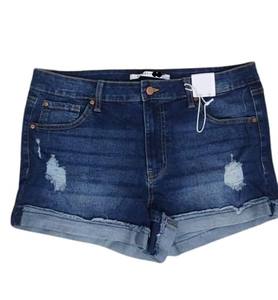 Custom Summer Zipper <b>Fly</b> Lady Casual Denim Ripped Shorts, <b>Women</b> Short <b>Jeans</b> Knee Length Shorts <b>Jeans</b> <b>Women</b> - Product Image 2