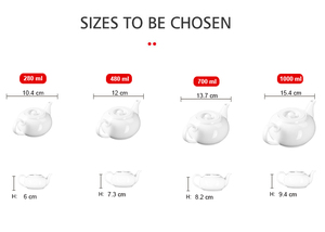 OEM 700ml <b>Ceramic</b> <b>Teapot</b> with Vintage Design High Quality Porcelain for Coffee-for Hotels - Product Image 4