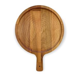 ถาดไม้ใส่พิซซ่าพร้อมที่จับดีไซน์ใหม่ล่าสุดถาดไม้สำหรับเสิร์ฟพิซซ่า - Product Image 1