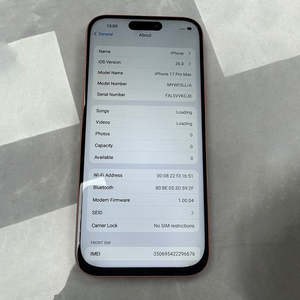 Nuevo en Stock 2025, OEM 17 Pro Max Original, 99% Nuevo, 6.9 Pulgadas, 256 GB de RAM, 5G, Cámara de 8MP, Desbloqueado, Versión Global, 3 Años de Garantía - Product Image 2