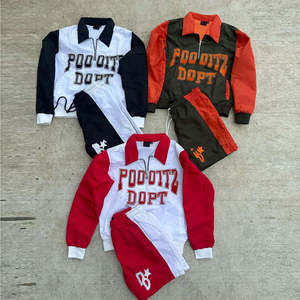 Chaqueta y pantalones cortos cortavientos deportivos personalizados, ropa de calle ligera, chándales de nailon para hombre, conjuntos de pantalones cortos cortavientos - Product Image 6