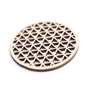 Classic Style Round Snowflake Design Aluminium <b>Metal</b> <b>Trivet</b> Sustainable Stylish Melamine <b>Trivet</b> for Home Use Packed in Carton - Product Image 6