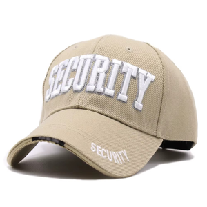 หมวกแก๊ปเบสบอลรักษาความปลอดภัย5แผงคอตตอนหมวกแก๊ปเครื่องแบบพีคแบบรักษาความปลอดภัยทำด้วยมือสไตล์แฟชั่น - Product Image 5