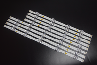 Barre de rétroéclairage LED pour téléviseur 47 pouces, indice de protection IP20, aluminium, 6000K, blanc froid, bandes LED pour réparation