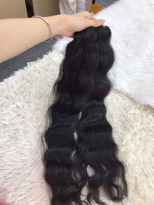 100% ผมแท้จากเวียดนามสำหรับผู้หญิงผิวดำผมลูกไม้ธรรมชาติแบบเรมี่สไตล์กัมพูชา - Product Image 2