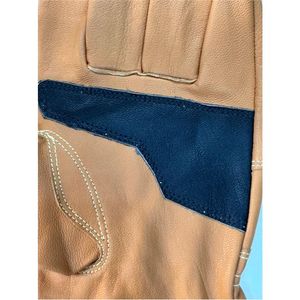 Gants de conduite en cuir 100% de qualité supérieure Vache Split Wing Thumb & Shirred Gants de dos élastiques pour hommes et femmes Les deux pour la conduite - Product Image 6
