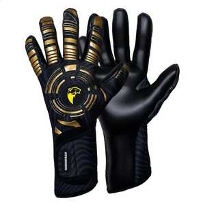 Gants professionnels de gardien de but de football en gros personnalisés de haute qualité Contact allemand et matériau en latex souple et en caoutchouc - Product Image 1