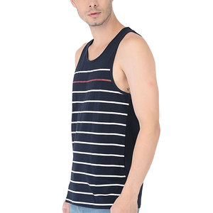 Gym Wear Running O-Neck Solid Pattern Casual Style Men <b>Tank</b> <b>Top</b> for sale - Product Image 2