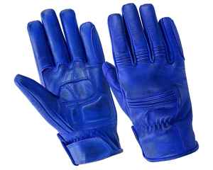 ถุงมือรถจักรยานยนต์หนังเงิน - Product Image 2