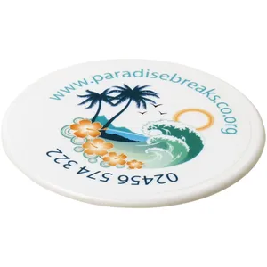 Custom Renzo Plastic Promotional <b>Coaster</b> for Merchandising - Product Image 2