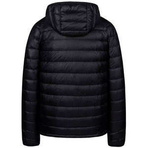 Chaqueta de Invierno para Hombre, Ligera, de Lona, con Exterior Rígido, Cuello Alto, Cierre de Cremallera, Técnica de Tejido, Poliéster Sólido, Impermeable - Product Image 5