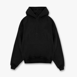 Sudadera con capucha extragrande de algodón 100% personalizada para hombre, de peso pesado cuello con capucha, estampado en relieve, hombros caídos, bolsillos, Invierno 2025 - Product Image 6