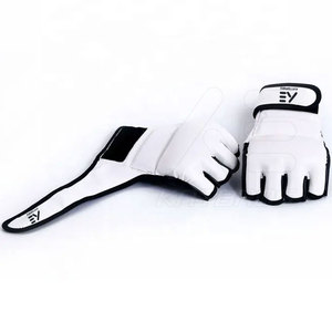 New Style Low Price KATBROS INDUSTRY Leather MMA <b>Gloves</b> <b>Pull</b>-On Hook-and-Loop Wrist Protection for Sports Outdoor Use Hot Sale - Product Image 5