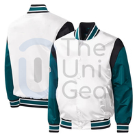 Chaqueta Bomber de Alta Calidad para Hombre, Estilo Universitario de Béisbol, Cuello Alto, Ropa Deportiva Personalizada, Secado Rápido y Transpirable