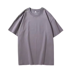 OEM ODM Loose Fit 100% Cotton T-<b>Shirt</b> for Men Drop Shoulder Oversized Style Printed Streetwear Custom Design Tee - Product Image 6